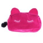 Bolsa Nécessaire Porta Maquiagens de Gatinho com Pompom - Imagem 6