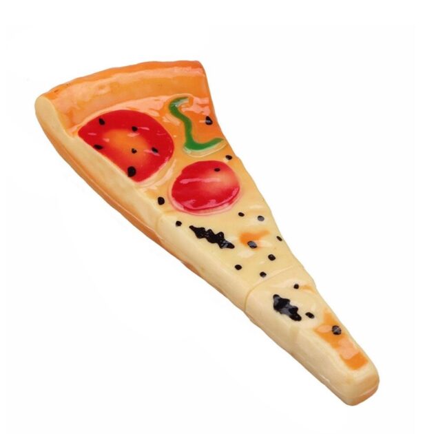 Caneta com Formato de Pizza