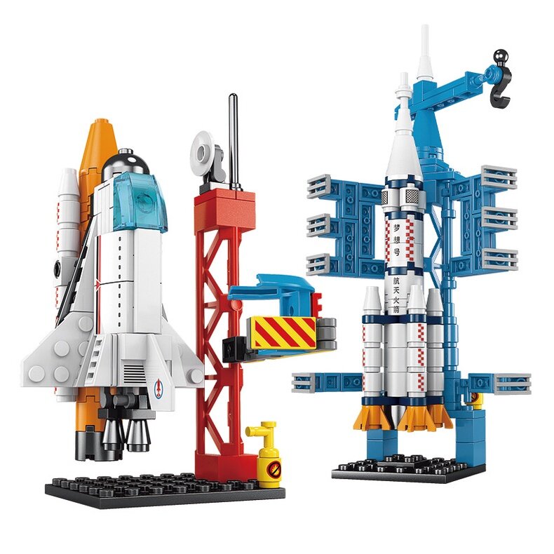 Blocos de Montar Lego Nave e Foguete Espacial