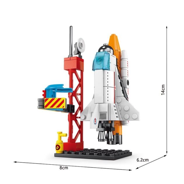 Blocos de Montar Lego Nave e Foguete Espacial