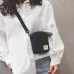 Bolsa de Ombro Shoulder Bag Streetwear Preta