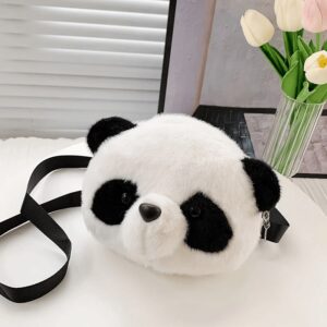 Bolsinha Urso Panda de Pelúcia