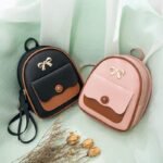 Mini Mochila Tipo Couro Kawaii Estilo Fofo