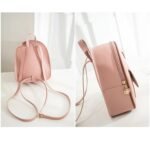 Mini Mochila Tipo Couro Kawaii Estilo Fofo