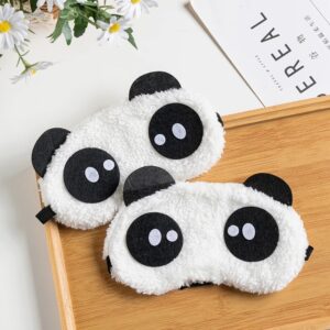 Máscara de Dormir Panda de Pelúcia