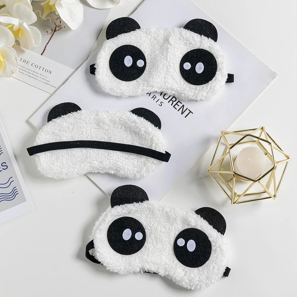 Mascara para Dormir Urso Panda Kawaii - Gorila Clube