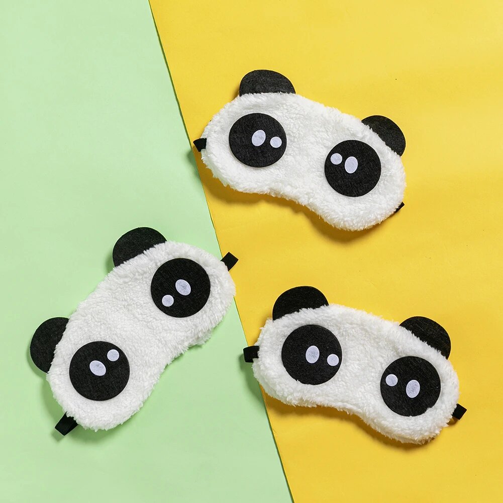 Mascara para Dormir Urso Panda Kawaii - Gorila Clube