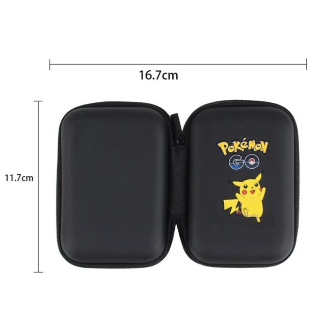 Kit 24 Pokémons Bag Estojo Set Completo