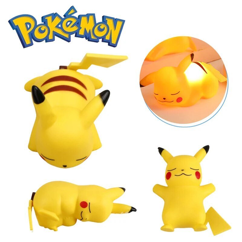 Lâmpada Noturna Animada Pikachu - Pokémon