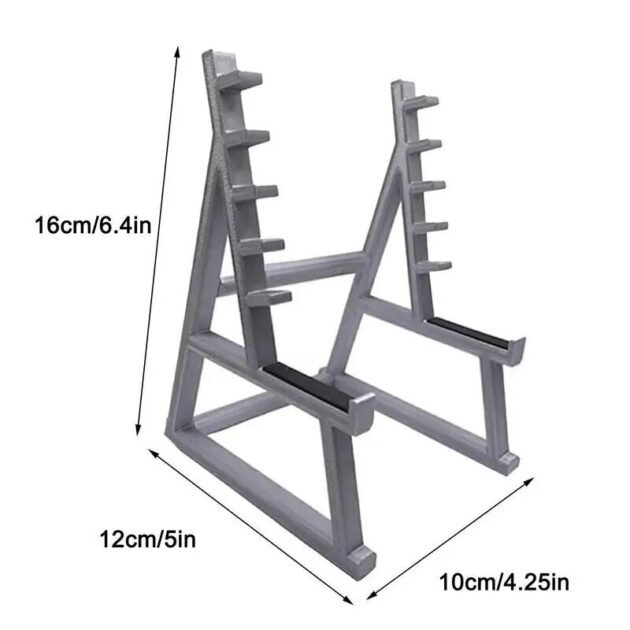 Suporte para Canetas e Lápis com Formato de Supino com Anilha Barra e Altere