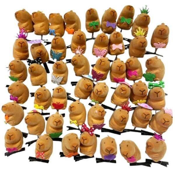 Presilhas de Capivara Clipes Prendedor para Cabelo
