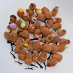 Presilhas de Capivara Clipes Prendedor para Cabelo