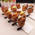 Presilhas de Capivara Clipes Prendedor para Cabelo
