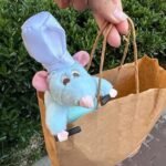 Tiara Arquinho de Pelúcia Ratatouille Chef Remy com Prendedor