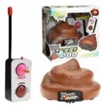 Coco de Controle Remoto Que Anda Solta Pum Carro Divertido Speed Poo - Imagem 2