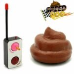 Coco de Controle Remoto Que Anda Solta Pum Carro Divertido Speed Poo - Imagem 4