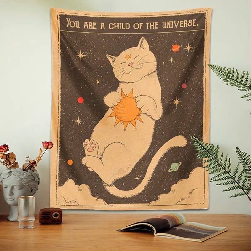 Tapete de Parede Gatinho do Universo