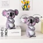 Porta Óculos Coala Suporte de Mesa Fofo Divertido e Criativo