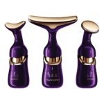 Massageador Facial Lifting 3 Em 1 Redutor de Papada e Rugas Estímulo de Colágeno com Microcorrente Premium Design Luxo