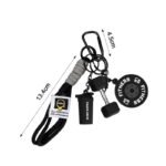 Chaveiro Fitness Premium Academia com Halter Peso Musculação - Imagem 11