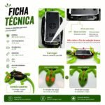 Lagarto Controle Remoto Sobe Parede e Anda no Teto Antigravidade USB LED Recarregável - Imagem 10