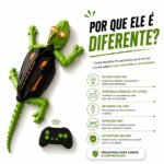 Lagarto Controle Remoto Sobe Parede e Anda no Teto Antigravidade USB LED Recarregável - Imagem 6